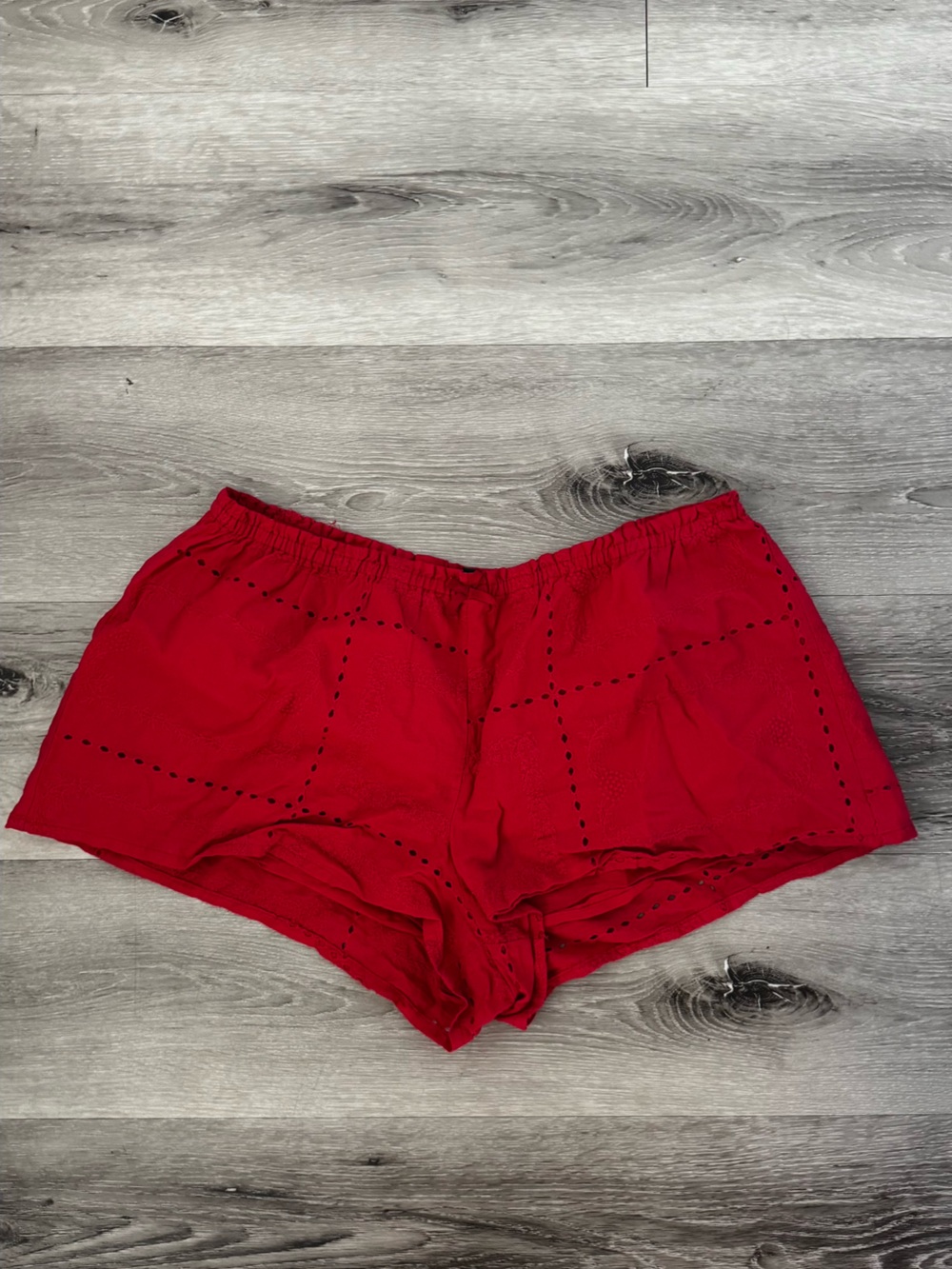 Wild fable Red Linen Shorts